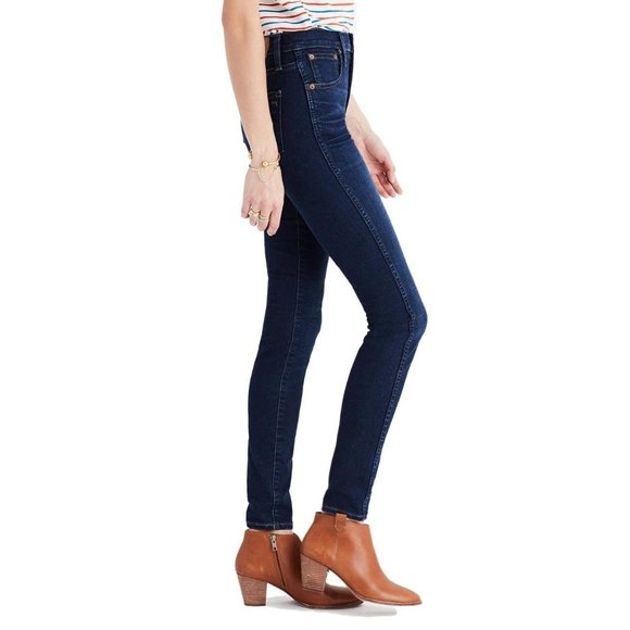 🆕 MADEWELL 10" High Rise Skinny Jeans F4684 Size 26 (2) - Picture 5 of 12